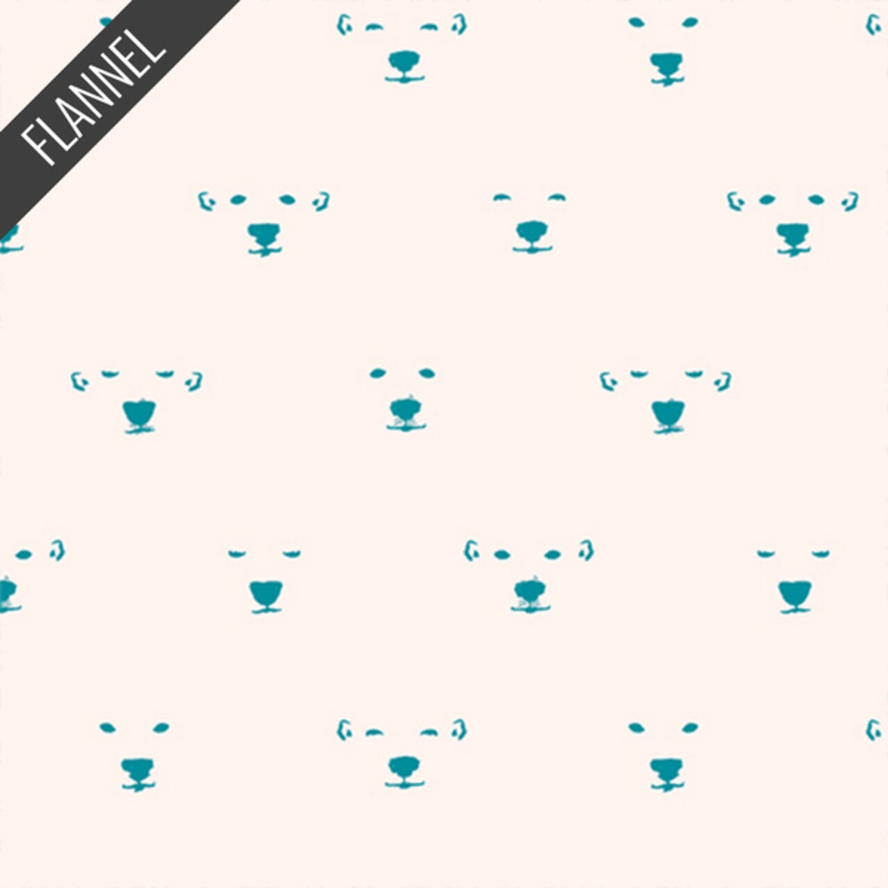 Frosty Gaze Flannel in Arctic Tale (f12105) | Art Gallery Flannel | AGF Studio | Art Gallery